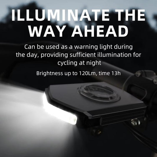 Night Cycling Light Daytime Warning Light Road Bike Flashing Light With Integrated Computer Mount, RVL01