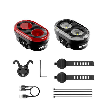 Bicycle Light Smart Sensor Road Mountain Bike Light, CYCLAMI CY300T Front+Rear Light, CYCLAMI CY200 Rear Lights