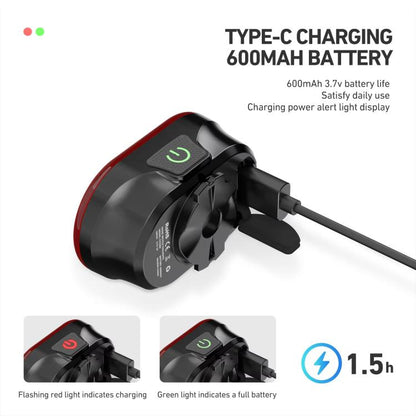 Bicycle Light Smart Sensor Road Mountain Bike Light, CYCLAMI CY300T Front+Rear Light, CYCLAMI CY200 Rear Lights