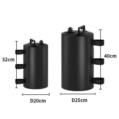 Outdoor Tent Water-Filled Base Sandbag Bag Weighted Water Bag Bucket Stabilizer, 10L, 20L