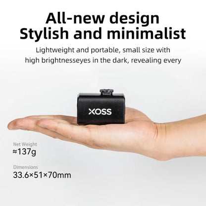 Smart Bike Night Riding Light High Power Flashlight Cycling Headlight, XOSS Mini
