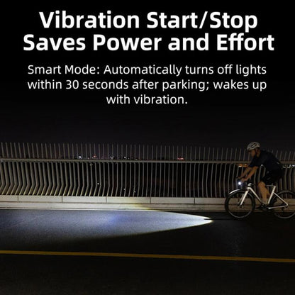 Smart Bike Night Riding Light High Power Flashlight Cycling Headlight, XOSS Mini