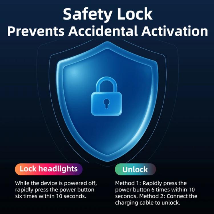 Smart Bike Night Riding Light High Power Flashlight Cycling Headlight, XOSS Mini