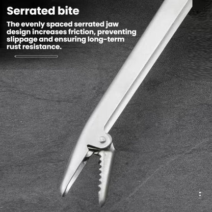 Stainless Steel Fishing Pliers Anti-slip Fish Control Clips