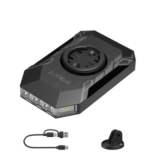 Bike Daytime Running Light With Speedometer Interface Outdoor Cycling Nighttime High-Intensity Light, CL350