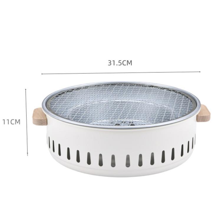 K-705 Round Tea & BBQ Stove Portable Outdoor Charcoal Grill