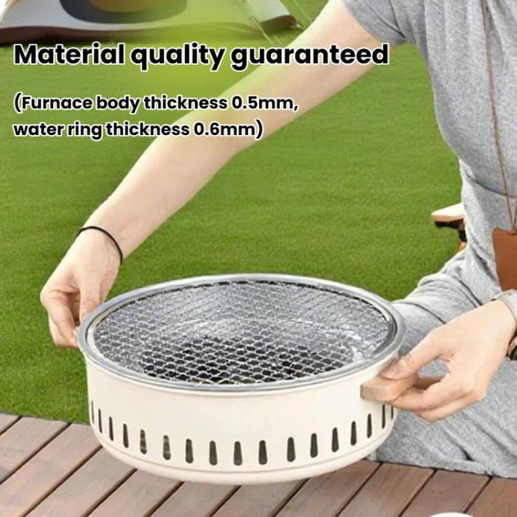 K-705 Round Tea & BBQ Stove Portable Outdoor Charcoal Grill