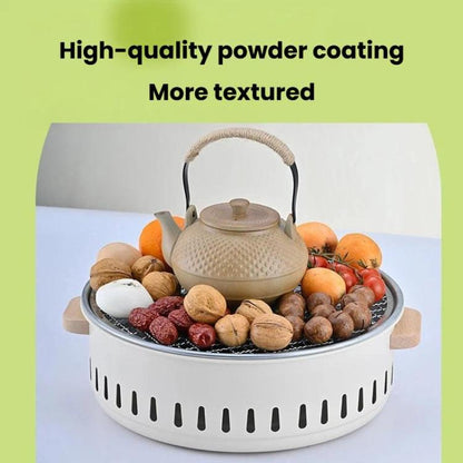 K-705 Round Tea & BBQ Stove Portable Outdoor Charcoal Grill