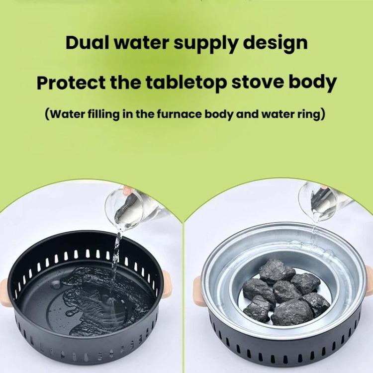 K-705 Round Tea & BBQ Stove Portable Outdoor Charcoal Grill