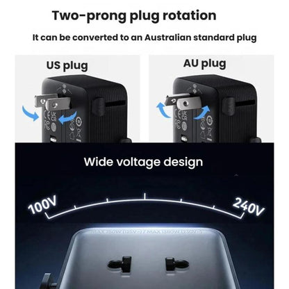 ANKER A9215 Multi-Country Adapter 20W Fast Charging PD Smart Distribution Universal Portable Charger