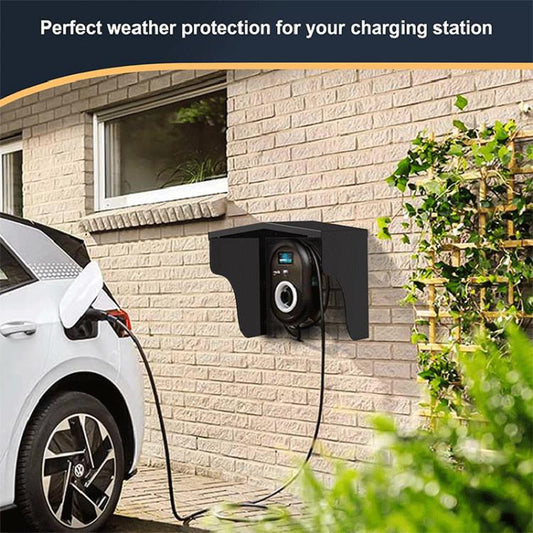 غطاء حماية عالمي لمحطات الشحن، يُثبّت على الحائط، مقاوم للمطر