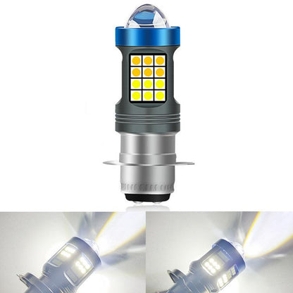Motorcycle LED High-brightness Lens Headlight, H4, BA20D, P15D