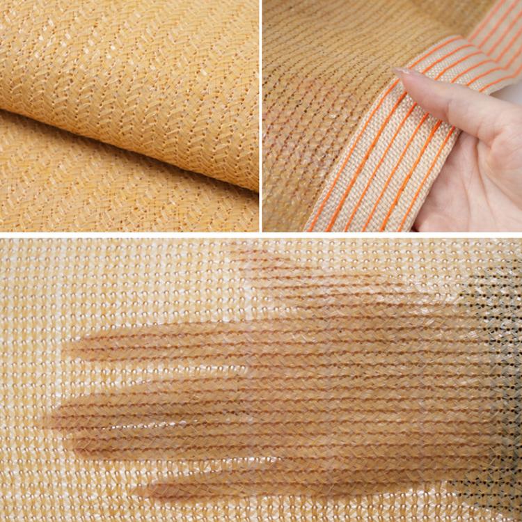 Outdoor Edged Sunshade Sail Patio Corner Reinforced Sun Protection Net, 2x4m, 4x6m, 5x5m