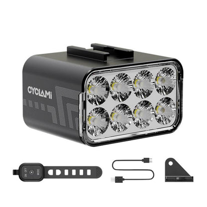 Hanging Bike Light 1800 High-Lumen Under-Saddle Front Light Road/Mountain Bike Anti-Glare Night Riding Light, CYC1800