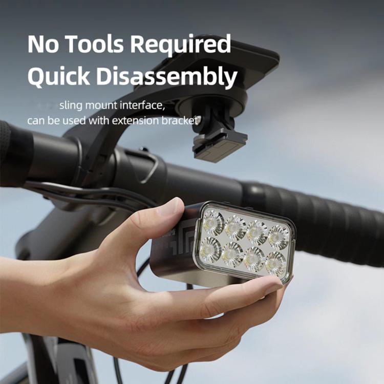 Hanging Bike Light 1800 High-Lumen Under-Saddle Front Light Road/Mountain Bike Anti-Glare Night Riding Light, CYC1800