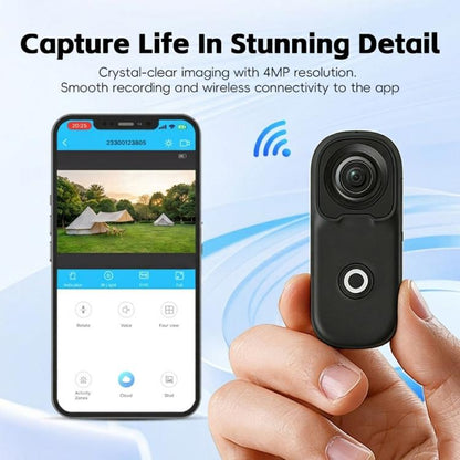 4K WIFI HD Recorder Thumb Action Camera, MZ02
