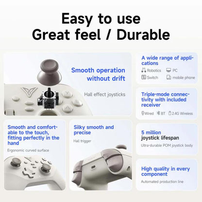 Contrôleur de Robot ROS Tri-Mode Sans Fil YAHBOOM pour Jetson, Raspberry Pi, Switch, PC