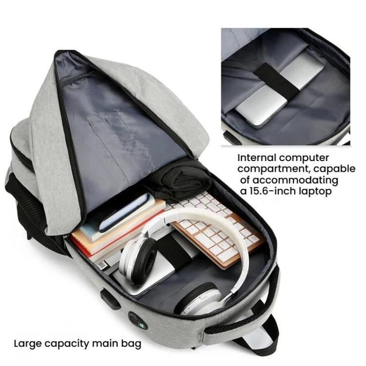 Vanaheimr Insulated 2-in-1 Backpack with Cooler Compartment & USB Port 15.6-inch Laptop Picnic Bag with Headphone Hole