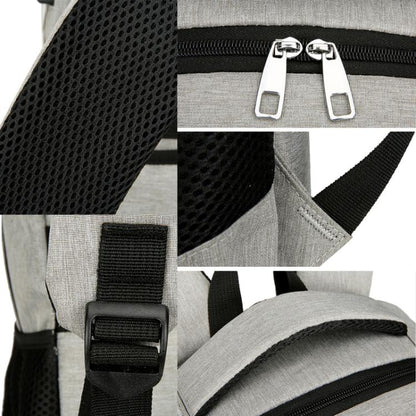 Vanaheimr Insulated 2-in-1 Backpack with Cooler Compartment & USB Port 15.6-inch Laptop Picnic Bag with Headphone Hole