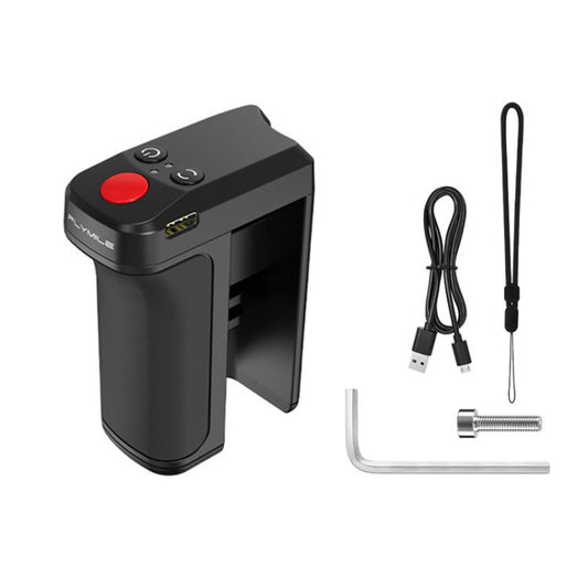 Base magnética de liberación rápida Flymile con mango Bluetooth para fotografía callejera, compatible con DJI Osmo Action 5 Pro / 6.