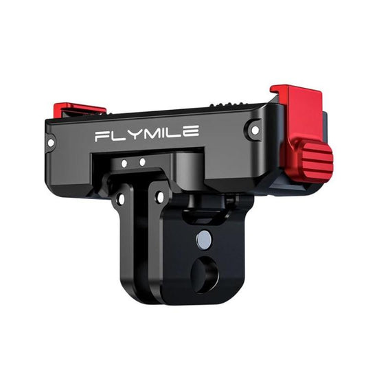 Base adaptadora magnética de liberación rápida Flymile para DJI Osmo 360 / Action 3 / 4 / 5 Pro, aleación de aluminio.