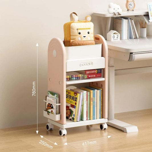Chariot de rangement roulant multifonctionnel avec tiroirs et séparateurs, étagère de rangement multicouche avec roulettes, 3 couches rose, 3 couches gris, 3 couches blanc, 5 couches rose, 5 couches gris, 5 couches blanc