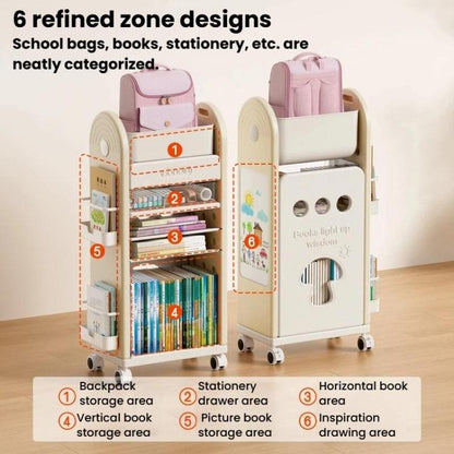 Multifunctional Rolling Storage Cart With Drawers & Dividers Multi-Layer Organizer Shelf With Wheels, 3 Layers Pink, 3 Layers Grey, 3 Layers White, 5 Layers Pink, 5 Layers Grey, 5 Layers White