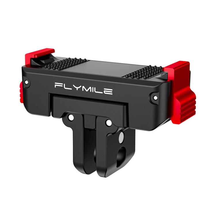 Pour DJI Osmo 360 / Action 3 / 4 / 5 Pro Base d'Adaptateur Magnétique à Dégagement Rapide Flymile, Plastique