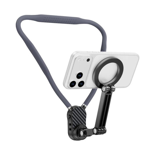 Neck-Worn Phone Mount Cycling First-Person View Chest-Mounted Anti-Shake Shooting, Magnetic, Clip, Action Camera