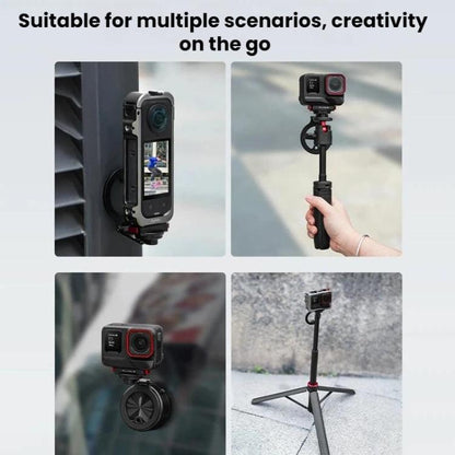 Pour support d'extension magnétique à dégagement rapide Flymile pour Insta360 Ace Pro / 2