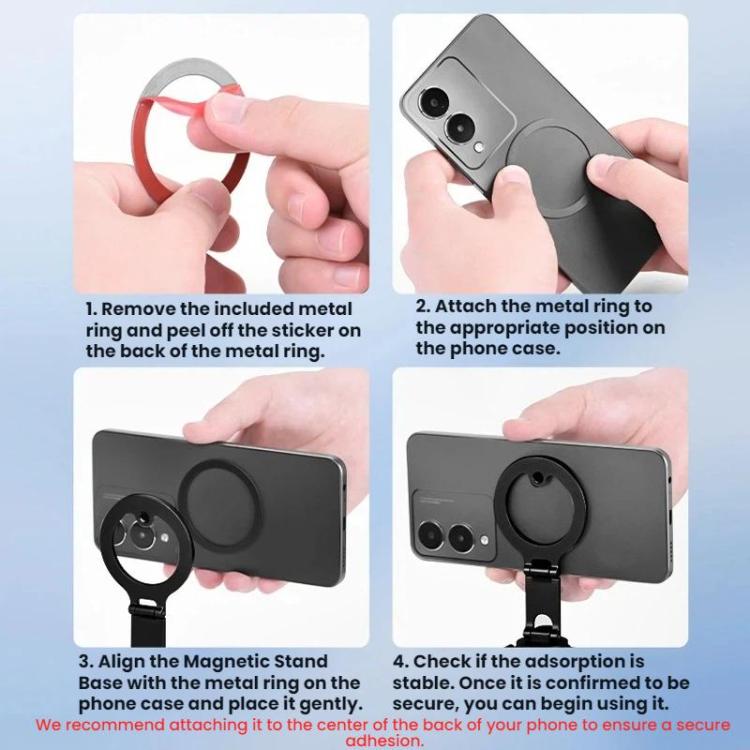 Pour support d'extension magnétique à dégagement rapide Flymile pour Insta360 Ace Pro / 2