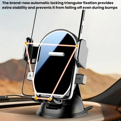 360-Degree Rotating Car Vent Suction Cup Mount Vent-Free Car Navigation Phone Holder, Single Mount, Mount+Strong Adhesive Auxiliary Disc, Mount+Vent Hook, Mount+Parking Sign