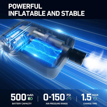 CYCLAMI HW-125 Portable Air Pump With Smart Display Electric High-Pressure Inflator