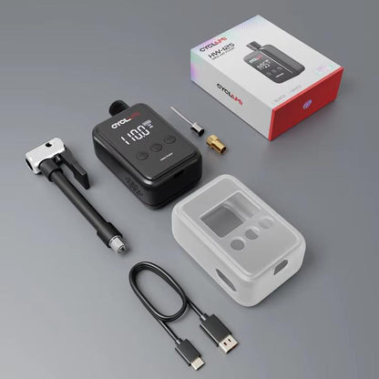 CYCLAMI HW-125 Portable Air Pump With Smart Display Electric High-Pressure Inflator