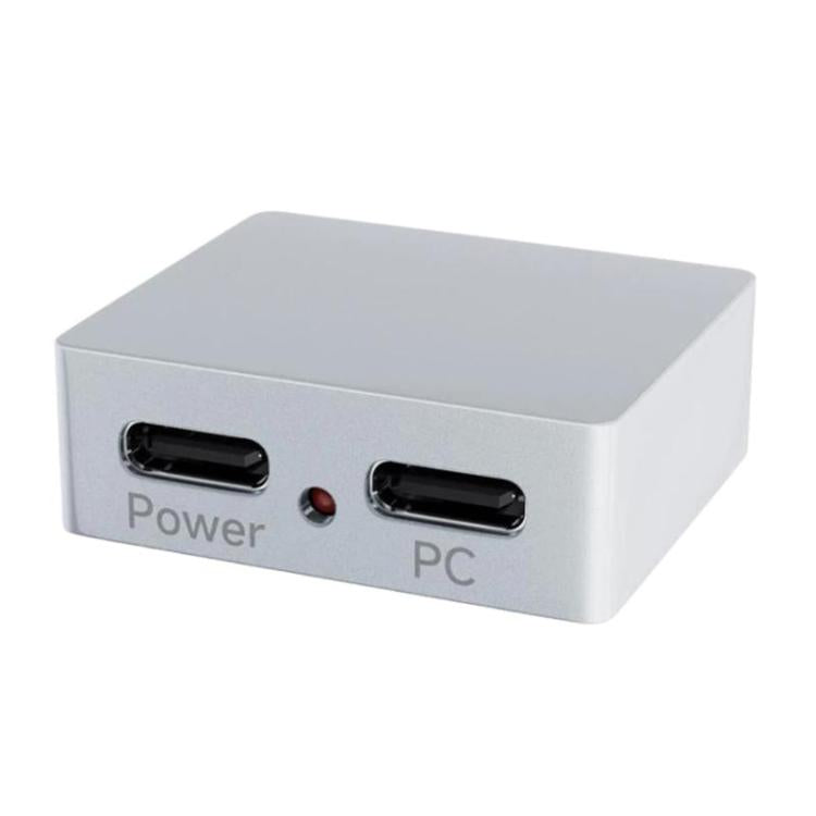 Boîtier en alliage d'aluminium CNC pour séparateur d'alimentation et de signal Type-C avec indicateur, Waveshare 33502
