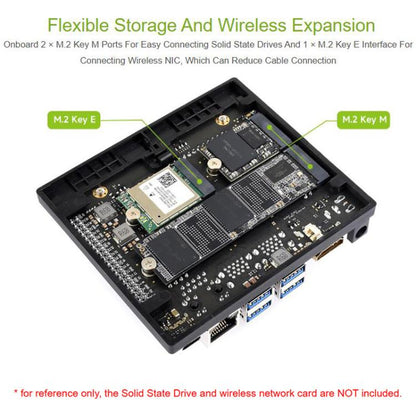 Carte mère Super Base Jetson Orin Nano / NX basée sur le module Jetson Orin Nano/NX AI, 33495