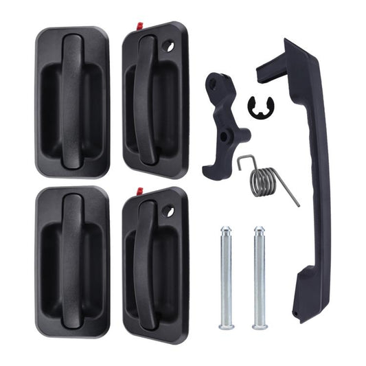 For Hummer H2 Car Exterior Door Handles Front And Rear Four Doors + Tailgate Handle Set 15104792/10360326