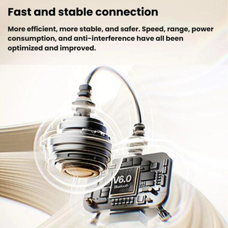 aigo CJ195 Bone Conduction Wireless Bluetooth Earphones Over-Ear Clip-On Sports Running Earphones