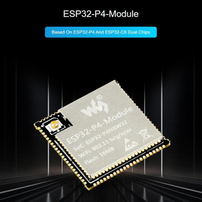 Module WAVESHARE ESP32-P4 Core Board, basé sur une conception à double puce ESP32-P4 et ESP32-C6, 16 Mo, 32 Mo
