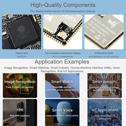 Module WAVESHARE ESP32-P4 Core Board, basé sur une conception à double puce ESP32-P4 et ESP32-C6, 16 Mo, 32 Mo