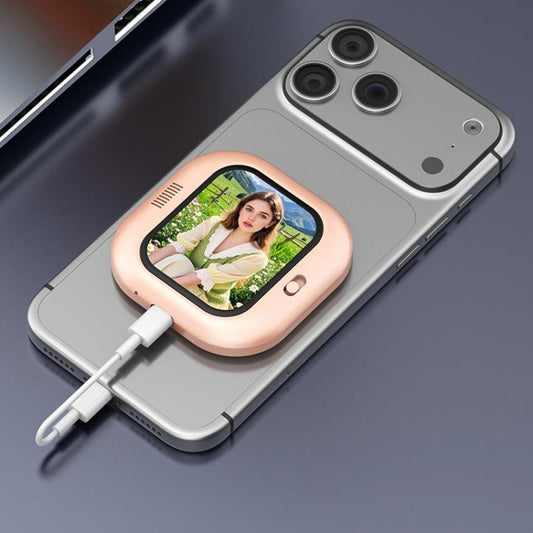 Miroir à selfie filaire pour smartphone X3, écran magnétique à fixation arrière pour selfie, X3 Wired
