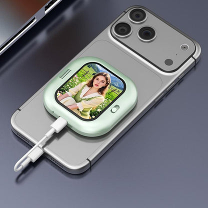 X3 Wired Smartphone Selfie Mirror Magnetic Rear Mounted Selfie Display, X3 Wired