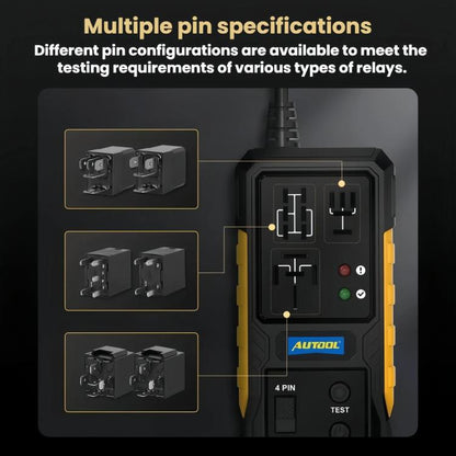 AUTOOL 12V Automotive Fault Relay Detector