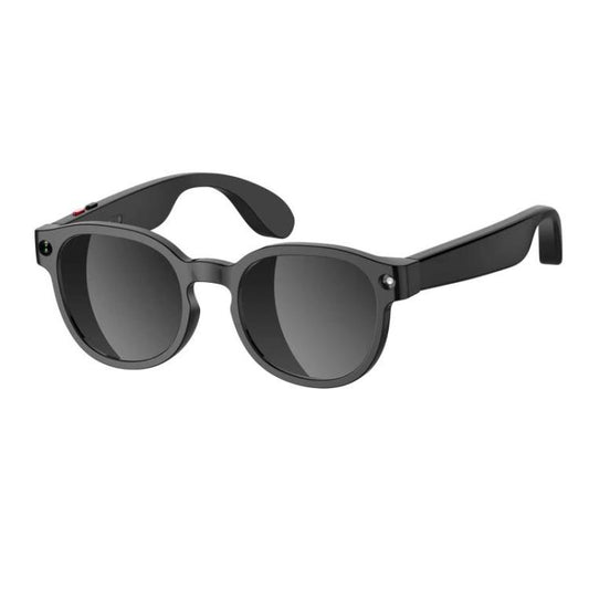 Les lunettes connectées AIMB-S1 prennent en charge la caméra 2MP, l'enregistrement vidéo 1080P, l'enregistrement audio et la traduction IA