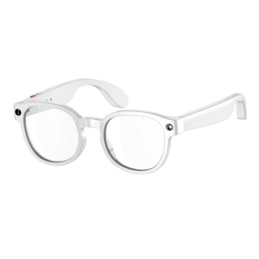 Les lunettes connectées AIMB-S1 prennent en charge la caméra 2MP, l'enregistrement vidéo 1080P, l'enregistrement audio et la traduction IA