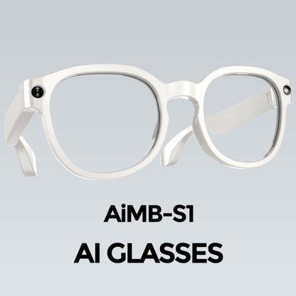 AIMB-S1 Smart Glasses Support 2MP Camera, 1080P Video Recording, Audio Recording & AI Translation