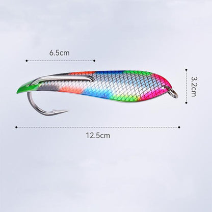 Trolling Bow-Tip Hook Stainless Steel Deep-Sea Boat Fishing High-Visibility Spinnerbait