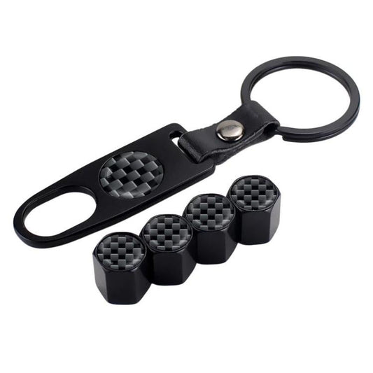 Bouchon universel pour tiges de soupape automobiles texturées en fibre de carbone