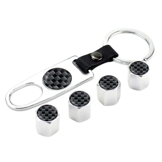 Bouchon universel pour tiges de soupape automobiles texturées en fibre de carbone