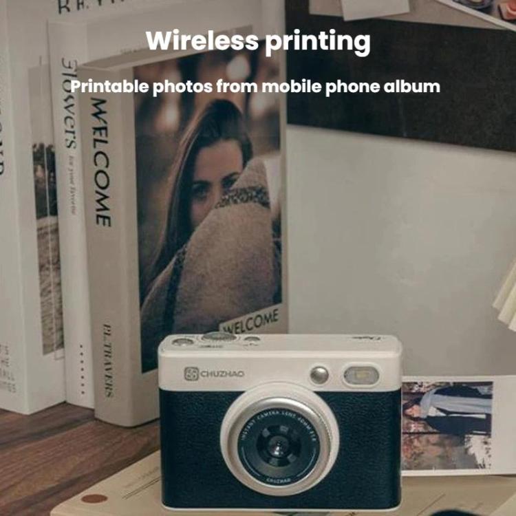 CHUZHAO D1PRO Appareil photo instantané WiFi Appareil photo couleur portable avec film